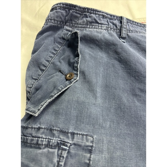 Polo Ralph Lauren Cargo Shorts Mens 42 Blue Surplus Fit Utility RL-067 Cotton C5 - Picture 11 of 15
